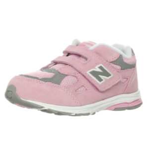 New-Balance-KV990-Hook-and-Loop-Running-Shoe-(Infant-Toddler)-pink-grey