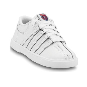 K Swiss 501 Classic Tennis Shoe Little Kid white white