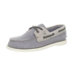 Sperry Top Sider A O Boat Shoe Toddler Little Kid two tone grey