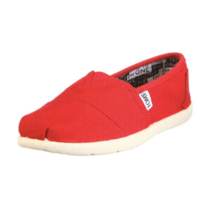 Toms Classics Canvas Youth Shoes red