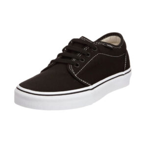 Vans Mens 106 Vulcanized Skate Shoes black white