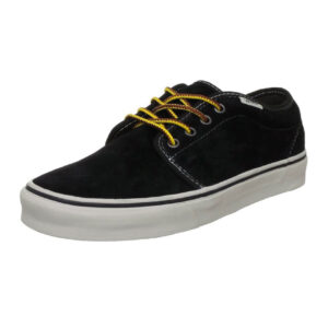 Vans Mens 106 Vulcanized Skate Shoes black yellow
