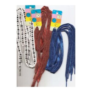 Colorful Shoelaces Colorful Shoelaces 3 pairs Camo red blue