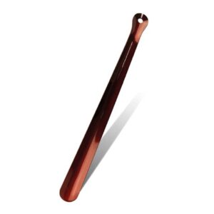 JC Cole Shoehorns 16 Metal Shoe Horn Made in the USA merlot