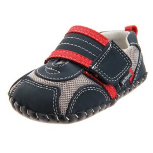 pediped Originals Adrian Sneaker Infant navy grey red