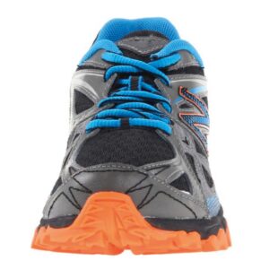 New Balance KJ610 Trail Running Sneaker black grey blue front