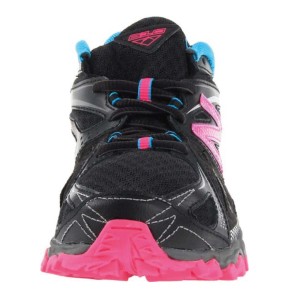 New Balance KJ610 Trail Running Sneaker black pink front