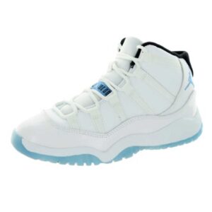 Nike Jordan Kids Jordan 11 Retro Bp Basketball Shoe white legend blue