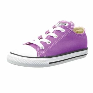Converse Girls Chuck Taylor All Star Seasonal Low Cut Sneaker purple