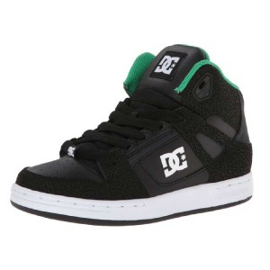 DC Rebound SE Skate Sneaker Little Kid Big Kid black