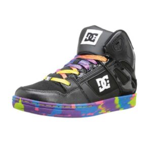 DC Rebound SE Skate Sneaker Little Kid Big Kid black smashup
