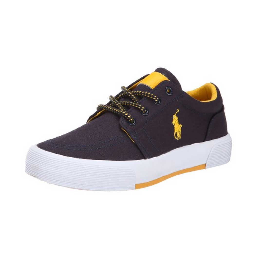 Polo Ralph Lauren Kids Faxon II BK Ripstop CVS Sneaker (Little Kid/Big ...