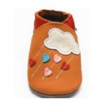Sayoyo Baby Cloud Soft Sole Leather Infant Toddler Prewalker Shoes front