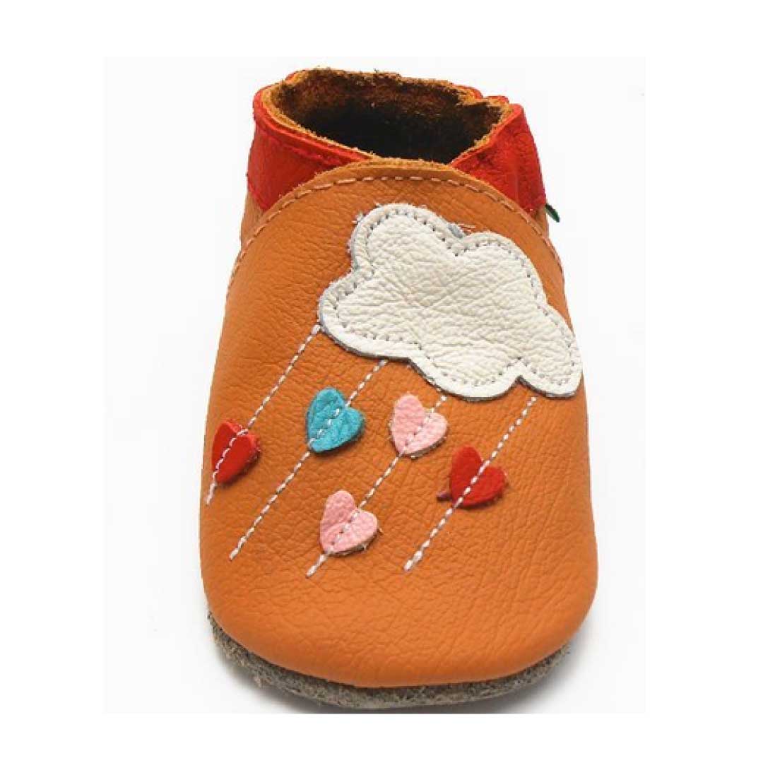 SAYOYO Baby Leather Infant Tassels Shoes Newborn Moccasins Soft Sole Girls Boys Toddler Prewalker Slippers