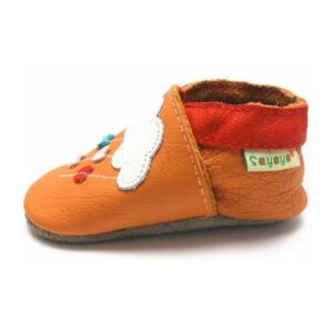 Sayoyo Baby Cloud Soft Sole Leather Infant Toddler Prewalker Shoes side