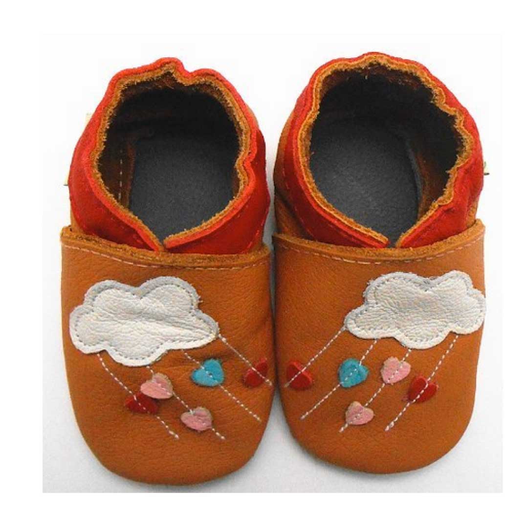 SAYOYO Baby Leather Infant Tassels Shoes Newborn Moccasins Soft Sole Girls Boys Toddler Prewalker Slippers